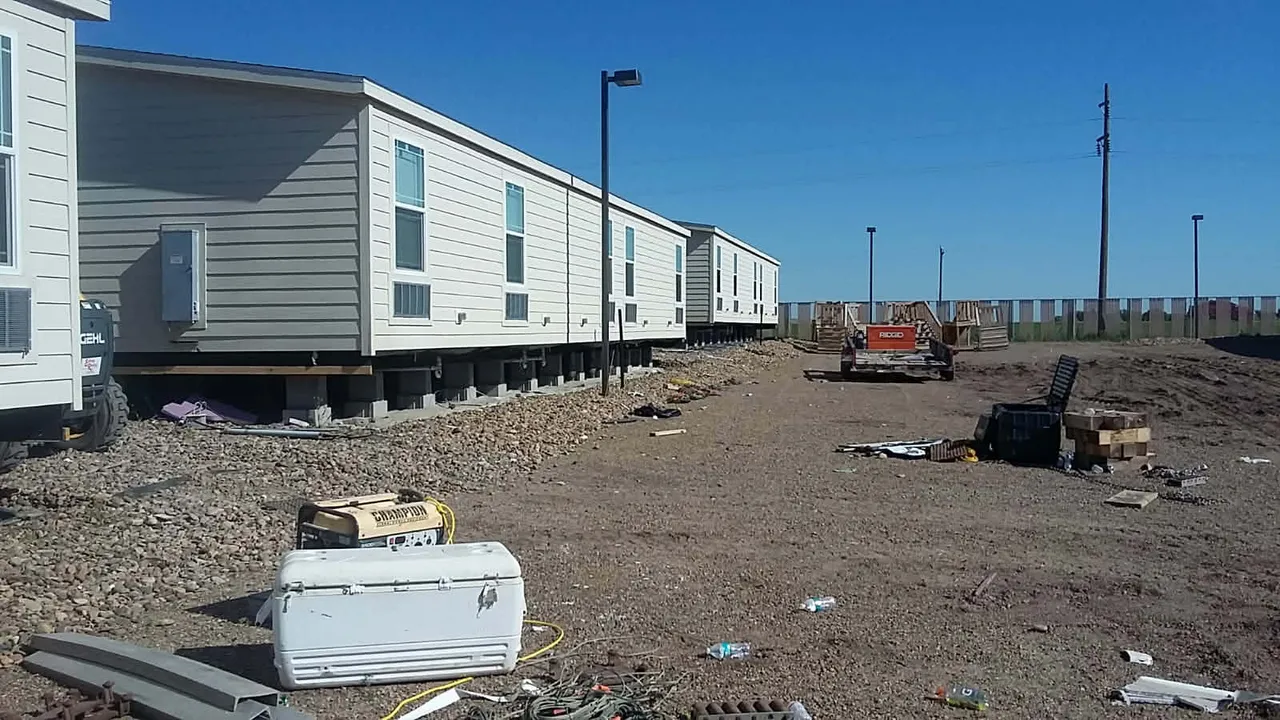 Maverick Mobile Home Services Team Working | Eagle Pass, Texas